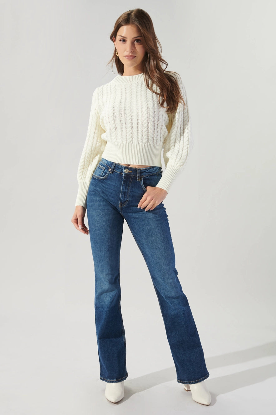 Ari Cable Knit Sweater