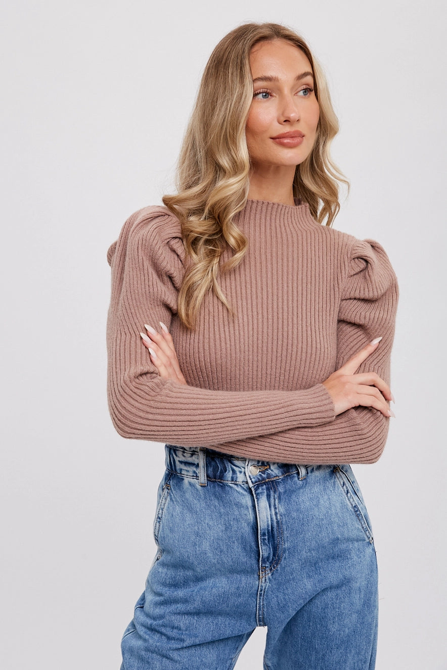 Camilla Mock Neck Sweater