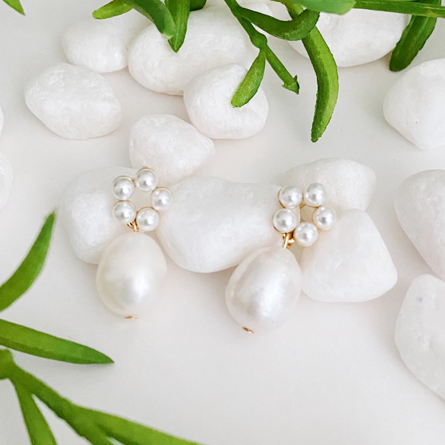 Blooming Pearl Earrings